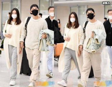 ​宋仲基与新恋情公开，英国女友首次亮相机场，男方贴心护送