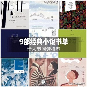​爱情书单 | 9部经典小说推荐，214情人节好书相伴，读懂感情真谛！