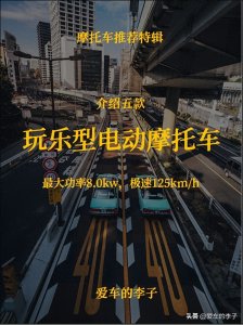 ​介绍五款玩乐型电摩,高性能与玩乐性兼具，讲究边玩边回家