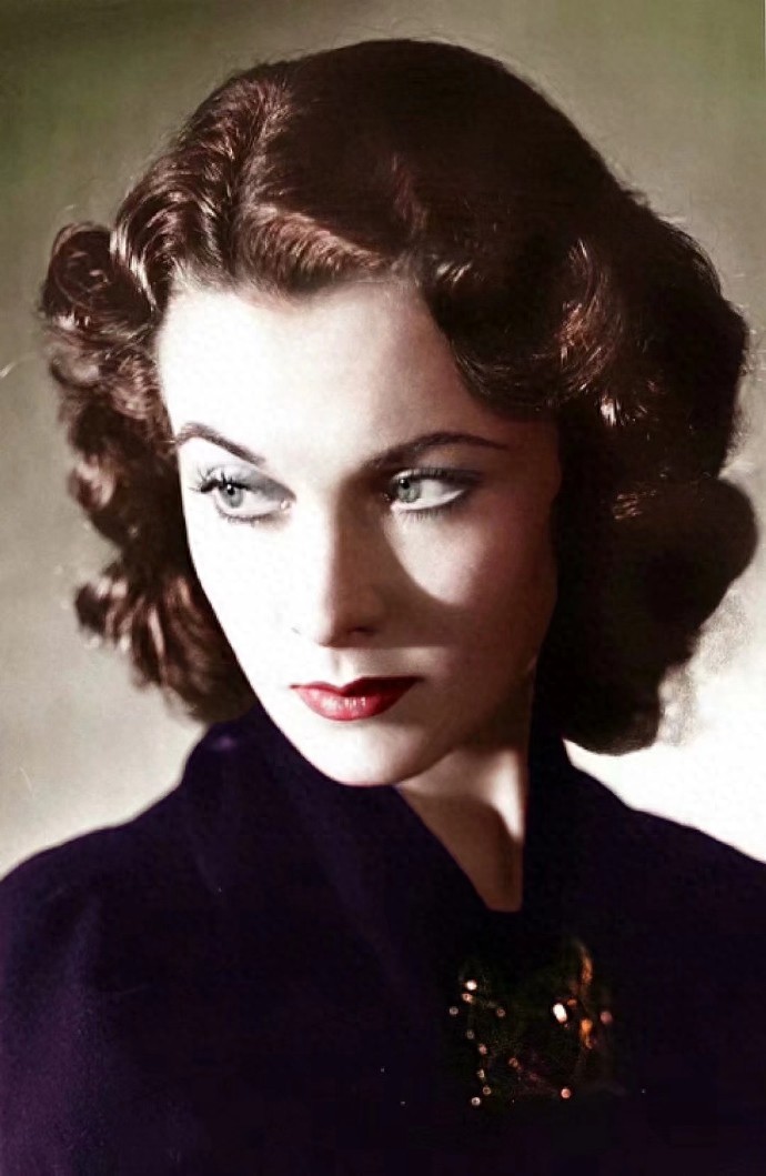 娱乐老照片:英国女演员,费雯丽 Vivien Leigh