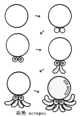 100种简笔画简单又可爱（45个可爱简笔画教程）(35)