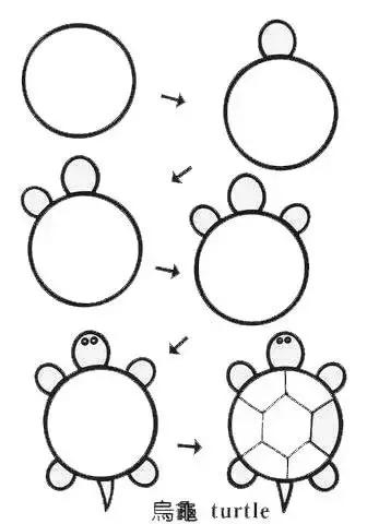 100种简笔画简单又可爱（45个可爱简笔画教程）(41)