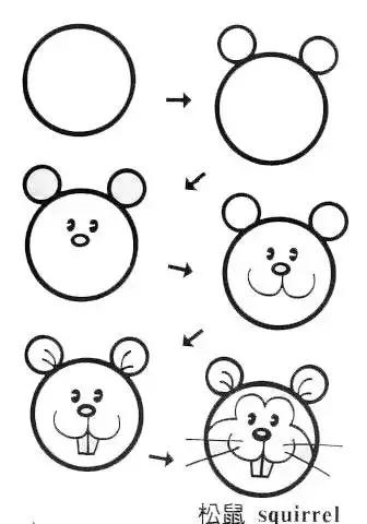 100种简笔画简单又可爱（45个可爱简笔画教程）(28)