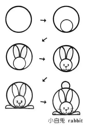 100种简笔画简单又可爱（45个可爱简笔画教程）(23)