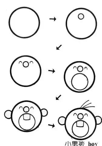 100种简笔画简单又可爱（45个可爱简笔画教程）(5)