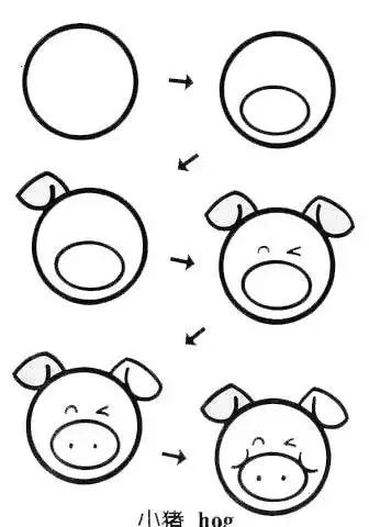 100种简笔画简单又可爱（45个可爱简笔画教程）(27)