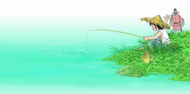 小儿垂钓这首诗的意思