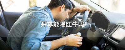 ​高速开车能喝红牛吗 开车能喝红牛吗红牛里面有酒精吗