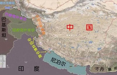 ​中印三段未定边界都在哪？