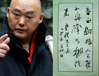 ​中书协副主席陈振濂元旦送春联，现场遇尴尬，网友评论太扎心