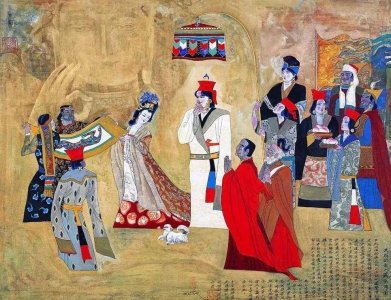 ​尼泊尔尺尊公主是否存在，和文成公主比较，谁在吐蕃的地位更高？