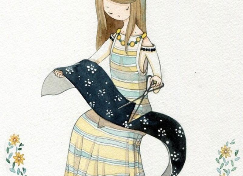 送花的简笔画法 送花表情包简笔画