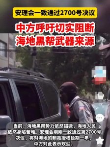 ​重磅！！！联合国安理会通过2700号、2701号决议，维护国际的和平