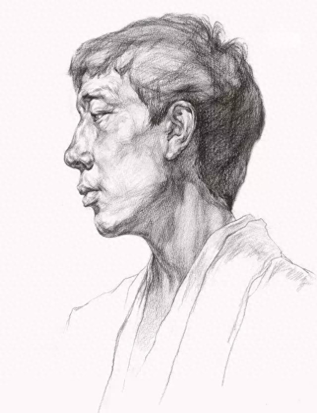 素描头像之线性素描，基础知识，及观察方法总结