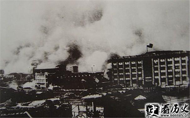 淞沪会战历史图片