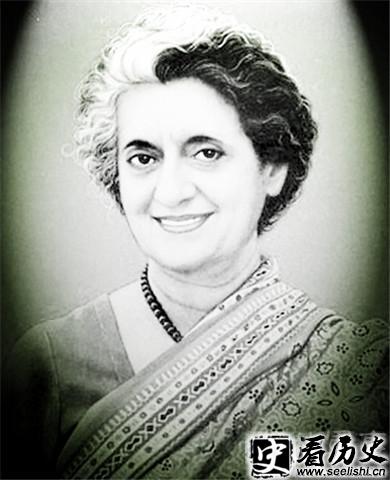 英迪拉·甘地旧照