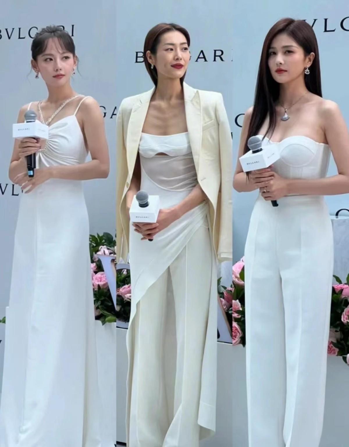 明星最新活动生图!白鹿在宝格丽活动上好惊艳,完胜刘雯张嘉倪