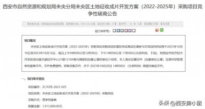 ​官方点名！西安6区25个村子拆迁启动，补偿方案曝光~